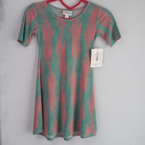 LuLaRoe Adeline Girl's Dress - Size 6 BNWT